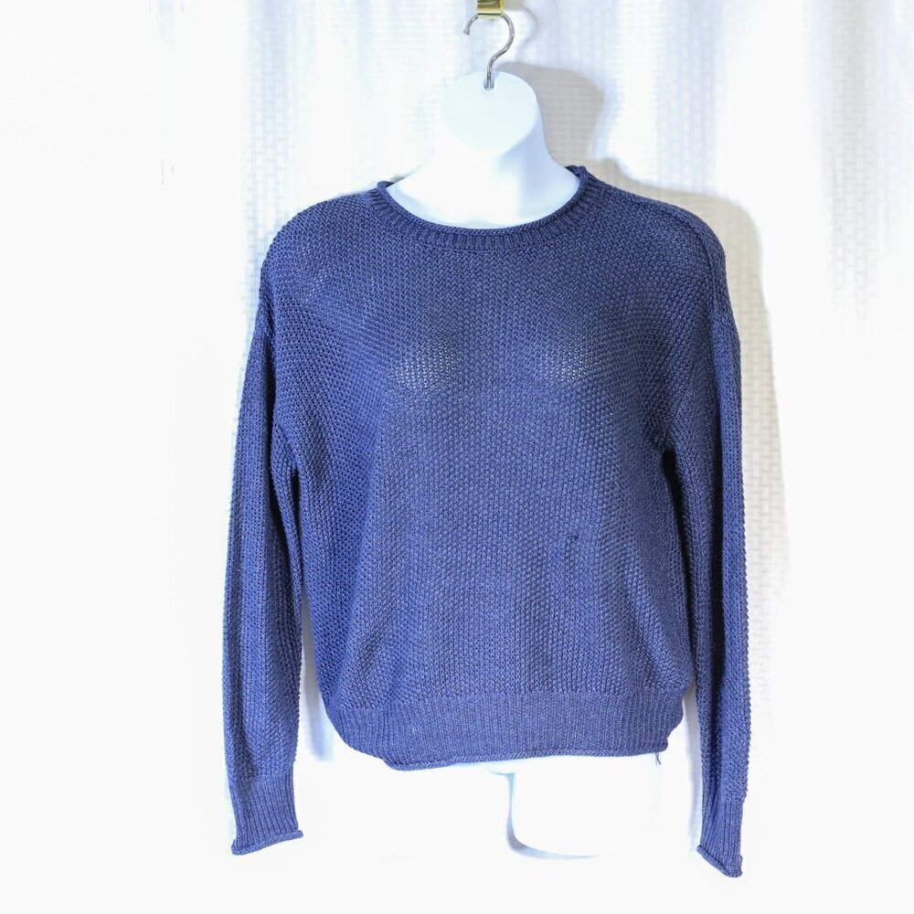 Jessica Simpson Size L blue long sleeve lightweight sweater